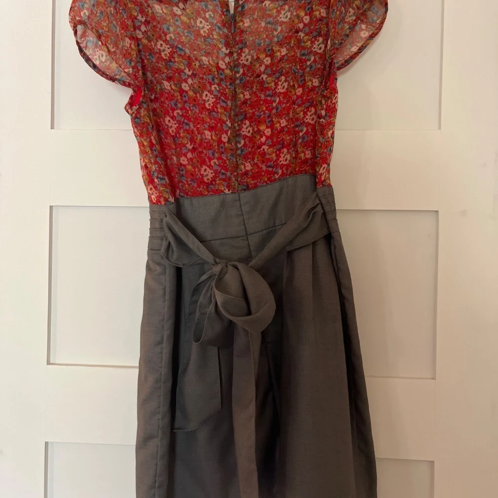 Floral print block dress - Picture 3 of 3